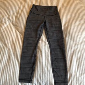 Lululemon wee space high times grey pants size 6